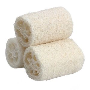 1 ~ 10pcs bucha natural luffa banheiro chuveiro esponja de cozinha de cozinha Cleaing Screbrop Scrub Pad Antibacteriano Banho de banho esponja