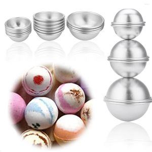 Baking Moulds 16pcs 8 Set Est DIY Mold Sphere Metal Bath Bomb Fizzy Crafting Cake Candle Mould