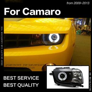 Huvudljus för Camaro 2009-2013 Uppgraderad LED-dag som körs signalhuvudlampor montering