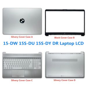 Frames novos laptop para HP 15DW 15SDU 15SDY DR Laptop LCD Tampa traseira/moldura frontal/palmrest/capa de capa de base inferior