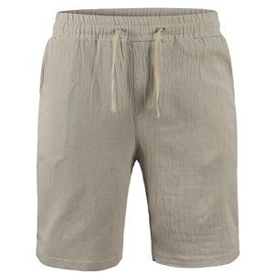 KB Mens Cotton Leinen Shorts Hosen Männliche Sommer atmungsaktiv