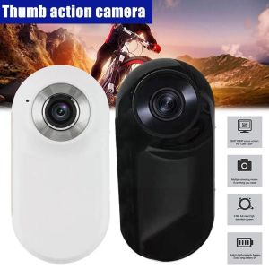 Kameralar Mini Humb Action Camera Açık Mekan Bisiklet Dağlığı Ömrü 1080p Uzun Kamera Antishake HD Atış Ekranı Patlop Kayıt E3Y0