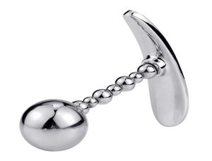 Anal Plug Bead Outdoor Metal Vaginalanal Dual -Verwendung geeigneter Masturbation G Spot Anus Stimulator für Langzeitverschleiß Sexspielzeug SM Pro4438632