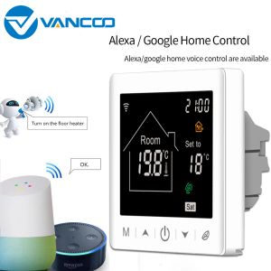Vancoo WiFi Smart Home Home Electric/Water/Gas Caldaia termostato Controllo telefono Termostato WortS with Google Home e Alexa