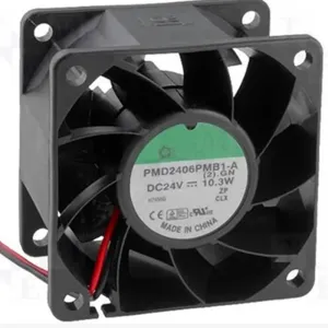 Almofadas pmd2406pmb1a 6038 60x60x38mm 24V DC 10.3W 6cm 56.5cfm 8000rpm grande volume de ar do inversor de ar ventilador de resfriamento axial