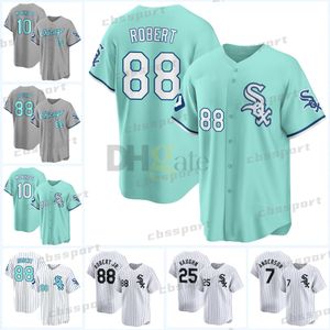 88 Luis Robert Jr. White Sox 2024 Jersey Eloy Jimenez Gavin Sheets Andrew Vaughn Jose Rodriguez Dylan Cease Yoan Moncada Nicky Lopez Max Stassi Korey Lee