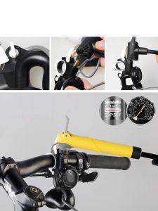 Air Zound Bicycle Bike Trump MTB/Straße Hochdruckgaszylinder laute Sprachstimme Lufthornbike Schneckenreiten Reithöhle -Fahrrad -Accessoire