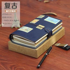 Ручки Корейская повязка творческого справочника A6 Retro Portable Travel Botpad Notepbook Notebook Notebook