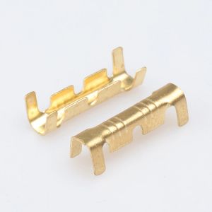 453 U-shaped Terminal Tab Cold Inserts Connectors Cold Terminal Small Teeth Fascia Terminal,0.3-1.5mm2 Wire Crimp Connector