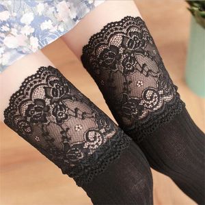 Women Socks Sexy Over Knee For Striped Warm Thigh High Stocking Girls Long Autumn Winter Cotton Medias