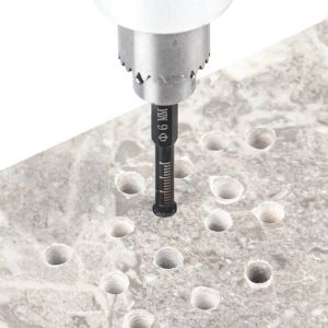 5-16mm hexagonal shank hårbread torr keramikplattor borrbit marmor granit förglasad kakel hål öppnare diamant borr bit hål såg