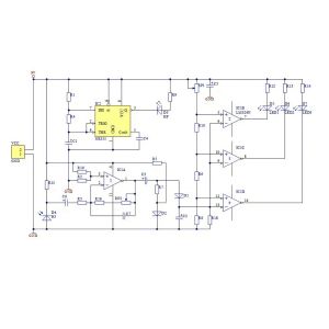 DIY Kit Infraröd distanssensorindikator som vänder radar i varning SMD Dip Elektronisk svetspraxis Suite DC 5V-9V