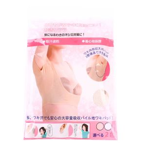 T-shirt Shape Sweat Pads Reusable Washable Underarm Armpit Sweat Pads Perfume Absorbing Anti M L Model