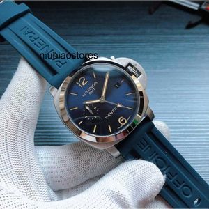 Watch Luxury Designer Mechanical Watches Automatic Movement Sapphire Mirror 44mm Rubber Strap Waterproof Wristwatches