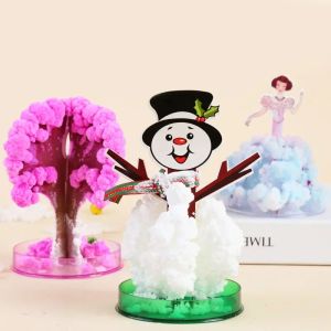 Magic Christmas Tree Magic Growing Paper Sakura Tree Magical Christmas Albero Desktop Cherry Tree Interessanti giocattoli educativi