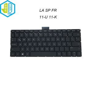 Teclados Latim Espanha French Azerty Teclado para HP Pavilion X360 11U 11TU 11K M1U 11U000 Teclados de substituição de laptop Novo HPM14K3