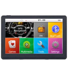 Xinmy 7 인치 용량 성 화면 SAT Nav Navigator Truck GPS Navigation Bluetooth AVIN FM 송신기 RAM256MB 8GB 맵을위한 TRU9832546