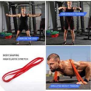 Resistance Bands Natural Latex 41" Expander Power CrossFit Loop Rubber Yoga Pull Up Bands