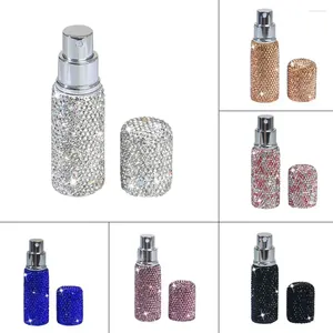 Storage Bottles 10ml Colorful Leakproof Perfume Dispenser Bottle Crystal Sample Vials Luxuriant Pocket Glass Cosmetics Tool