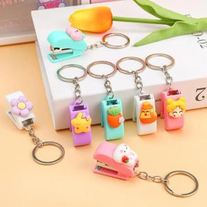 STAPLER 24 PCS/LOT CREATIVE Animal Portable Stapler Stapling Machine With No.10 Staples Office School Binding Supplies Cute Staplers