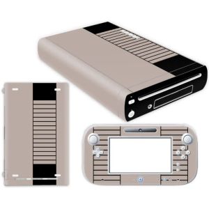 Nintendo Wii U DIY koruyucu kapak etiketleri için tam set cilt çıkartma oyunu konsol dekoru | Wii U