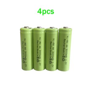 Bateria AA 1 ~ 96pcs nova bateria recarregável de 3000mAh AA 1.2V Ni-MH