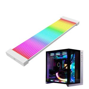 Gadgets RGB PSU Kablolar Güç Kaynağı PSU Knöğtle Uzatma Kablosu 24 Pin/3x8pin ATX RGB Kablo Renkli PSU Bağlayıcı Adaptör Bilgisayar