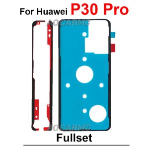 For Huawei P30 P40 Pro Full Set Adhesive Front LCD Display Back Battery Cover Sticker Tape Glue