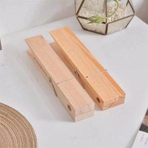 Large Clothespin Large Bathroom Towel Holder Clips With Spring Sturdy Large Wood Clips DIY Craft Towel Clip Holder Accessories