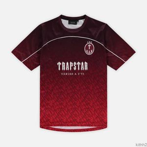 Camisetas masculinas Trepstar Mesh futebol Jersey Blue Black Red Men Sportswear T-shirt F82C