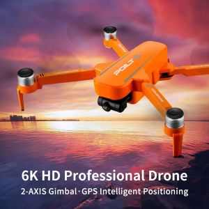 Drohnen JJRC X17 2AXIS GIMBAL -GPS -Drohne mit 6K HD -Kamera für Erwachsene 5GHz FPV RC Quadcopters bürstenloser Motor Easy Auto Return Home