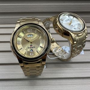 Herren Luxury Uhr Wasserdichte Herren Uhr Klassiker Business Stahlband Glow Calendar Quarz Männer Uhr Watch Uhr für Männer