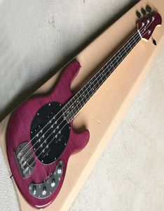 Três Styles 4 Strings Music Man Electric Bass com Black Pickguardrosewood Artlecan