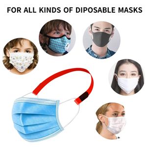 Lanyard Soft Mask Lanyard Modificabile Maschera anti-slip Cingcio esteso Protettore Gancio per le donne Accessori per maschere per adulti