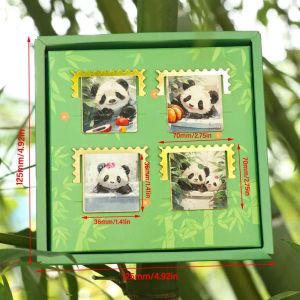 Panda a forma di panda segnalibri Creative Metal Students/Teachers Book Pagina Pagina Gift Book Reta Holder Office Forniture