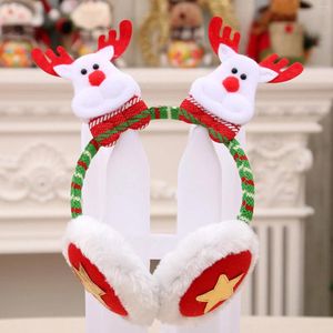 Hundekleidung Weihnachtsdekoration Weihnachtsmann Santa Claus Elk Schneemann Kinder Kids Dekor warme Ohrschützer Party, um Kopfbedeckungen für Kinder und Erwachsene zu behalten