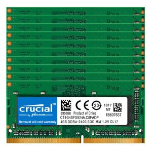 RAMS 10pcs 8gb 16gb DDR4 2133MHz 2400MHz 2666MHz 3200 MHz SODIMM Memoria PC4 17000 19200 21300 Laptop Memoria DDR4 RAM