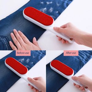 Reusable Removing Sofa Lint Rollers Cleaning Dog Cat Pet Hair Remover Manual Clothes Lint Roller Brushes Electrostatic Woolbrush