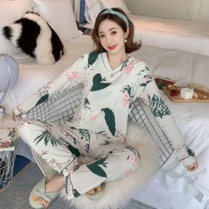 Sweatshirts Pregnant Nightwear for Women Autumn Pajamas Set Casual Breastfeeding Clothing Suit Long Sleeve Winter Maternity Pijamas Suit