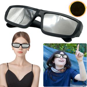 1-10st Safe Shades ISO Certified Plastic Eclipse Glasses Solar Eclipse Viewing Glasögon Direkt Sun View Safe Eye Protection