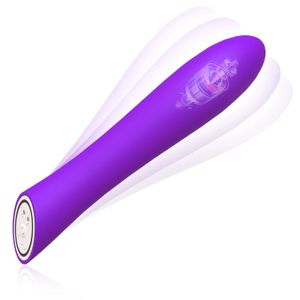 Vibrador de bala para mulheres massagem massagem de massagem Silicone 7 Velocidade Intensidade de sexo vibratório 18 Produto adulto 240326