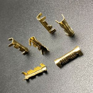 50/100/200Pcs 453 U-Shaped 0.3-1.5mm 2 Wiring Tab Cold Inserts Connectors Cold Terminal Line Small Teeth Fascia Terminal