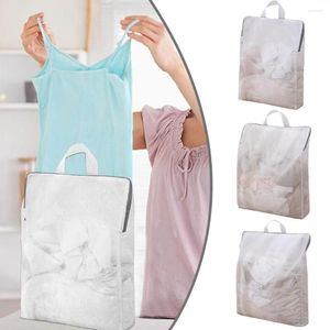 Çamaşır çantaları Üç Boyutlu Çanta Örgü Fermuar Tarzı Sütyen Ev iç çamaşırı Çorap Kıyafetleri Yeniden Kullanılabilir DU A3G7