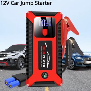 Battery Jump Starter 12v Car Korean Type 20000mAh Professional Auto Battery Charger Powerful Emergency Light LED Starting Device