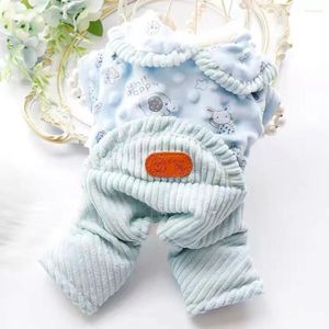 Abbigliamento per cani piccoli vestiti autunno inverno salti caldi salti gatto cartone animato cucciolo di lana cucciolo di lana dolce simpatico poodle chihuahua