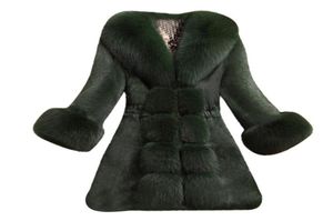 Winter Coat Women Regular Rayon Plush Solid Color Faux pälsrock Regelbundna rockar med grönt vin svart vit fyra färg för att välja LJ22663777