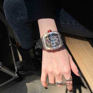 Richardmiler Luxury Wristwatches Automatic Chronograph Swiss Technology Tritium Gas W Top Ten Brands Mill R Red Devil Black Technology Channel Table Namvwk0 CZW4