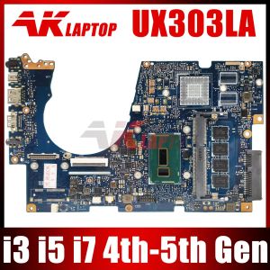 Motherboard UX303LA for ASUS UX303 UX303L UX303LNB UX303LB U303LN Laptop Motherboard Mainboard with i3 i5 i7 4th Gen 5th Gen CPU 4GB RAM