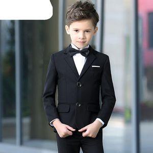 Formelle Jungen Anzug für Hochzeits Kinderparty Weiß Blazer Kinder Taufe Kostüm Herren Teenager Zeremonie Tuxedos Set Set