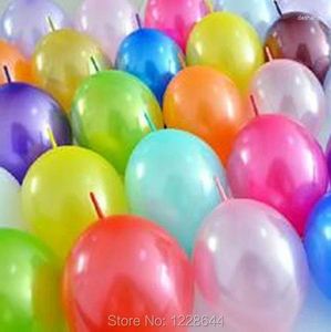 Party Decoration 10inch Tail Balloons Natural Latex Link Ballon Christmas /Anniversary /Wedding Decorations /Birthday Supplies 100 St. Lot